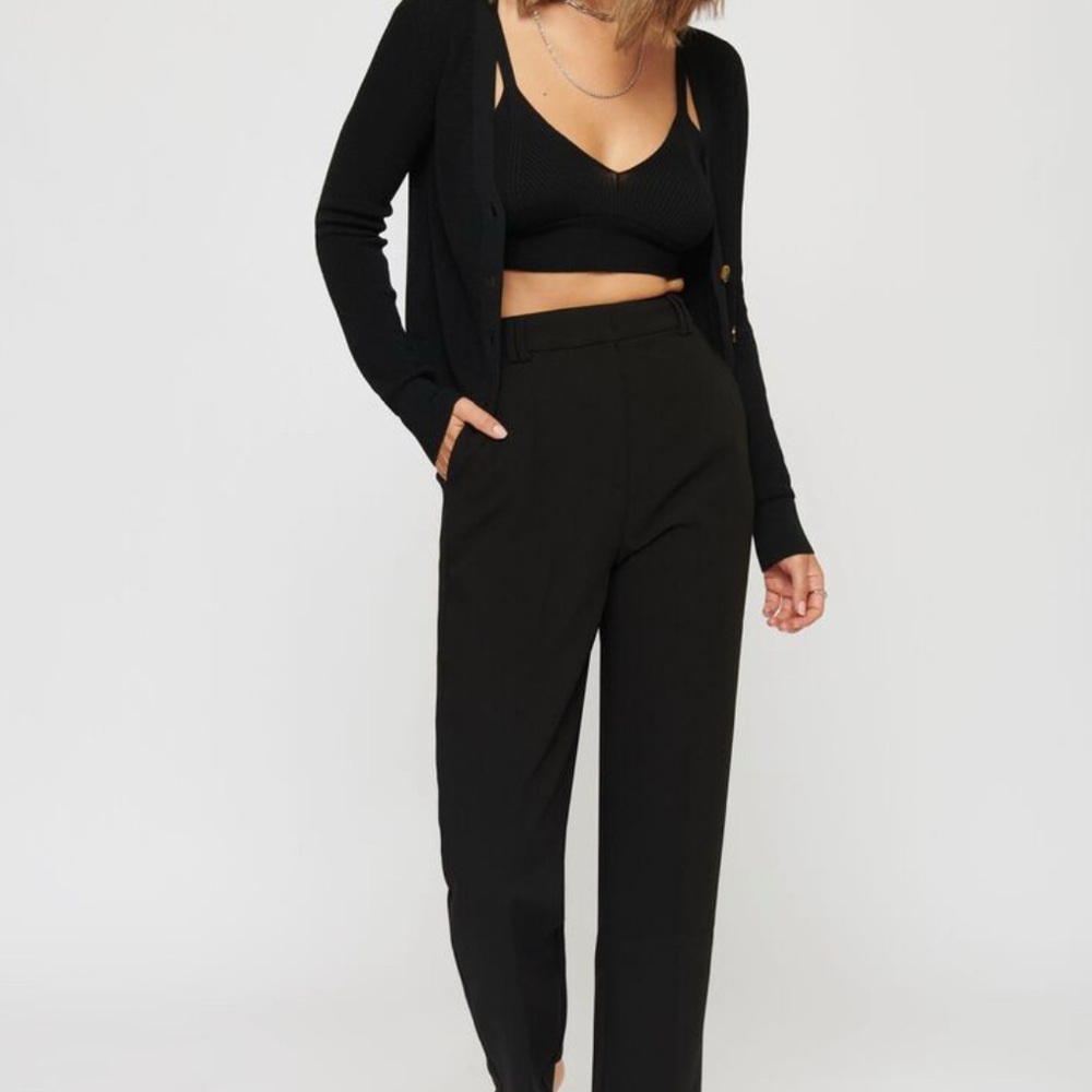 NWT Dynamite Black Straight Leg Women's Pants